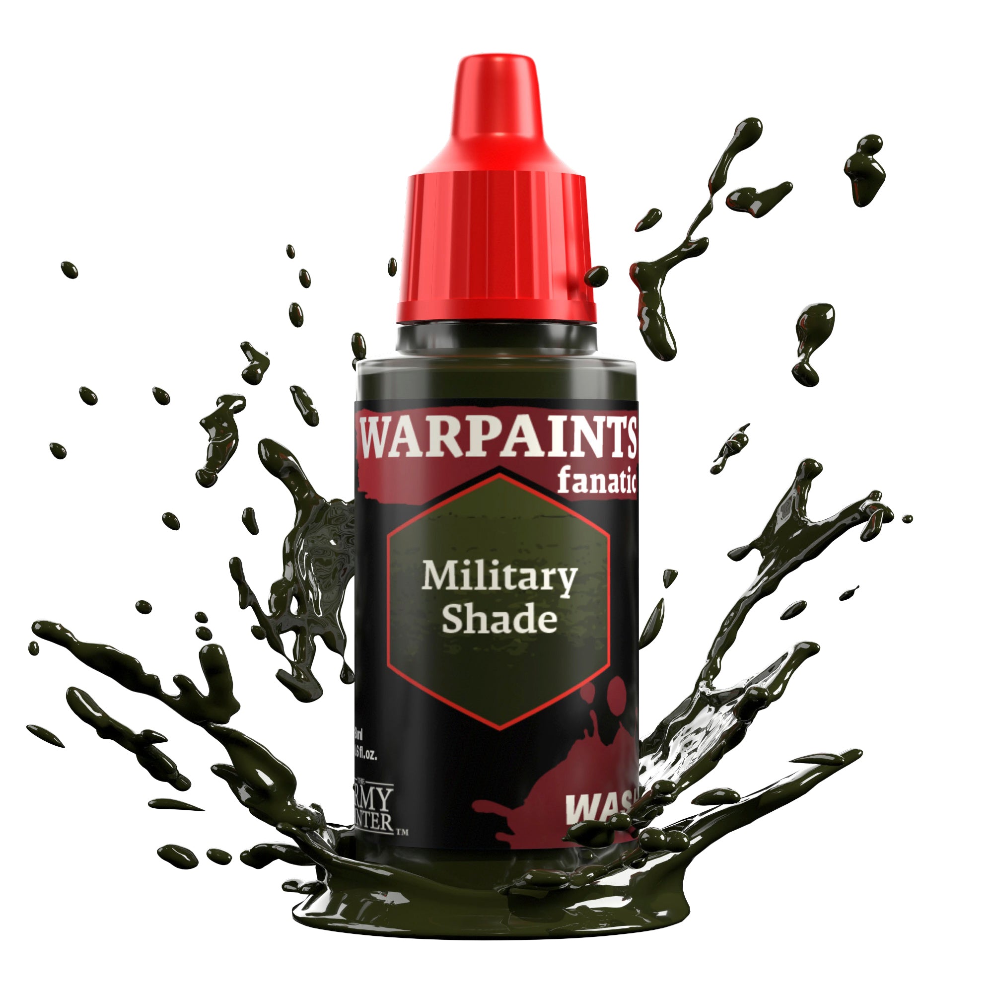Army Painter Fanatic Wash - Military Shade