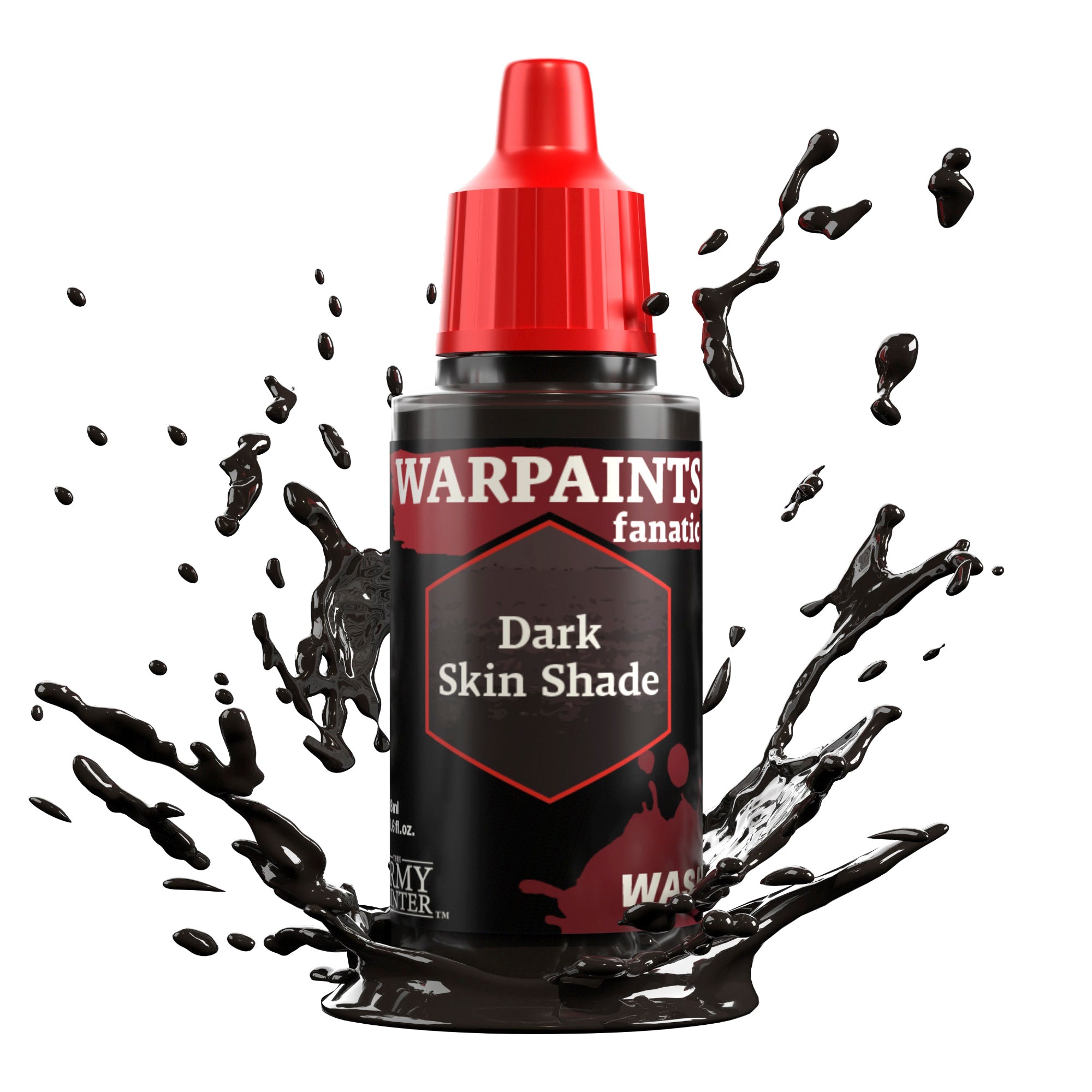 Army Painter Fanatic Wash - Dark Skin Shade