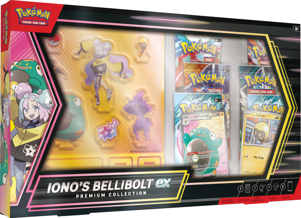 Pokemon TCG: Iono’s Bellibolt ex Premium Col.