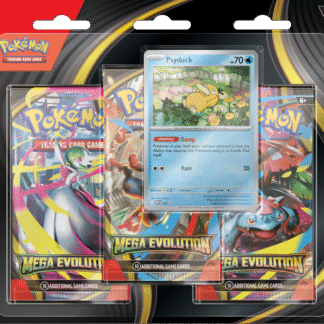 Pokemon TCG: ME01 3-Pack Blister - Psyduck