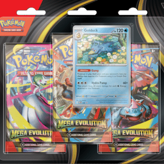 Pokemon TCG: ME01 3-Pack Blister - Golduck