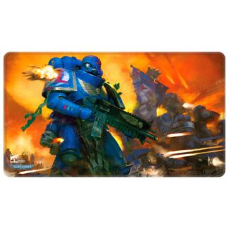 UP - Playmat - MTG 40K Space Marines Stitched Edge