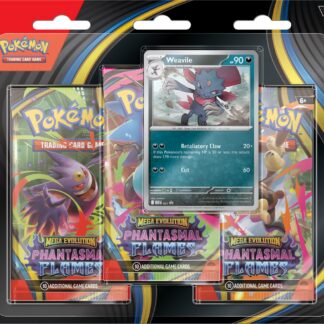 Pokemon TCG: ME02 3-Pack Blister - Weavile