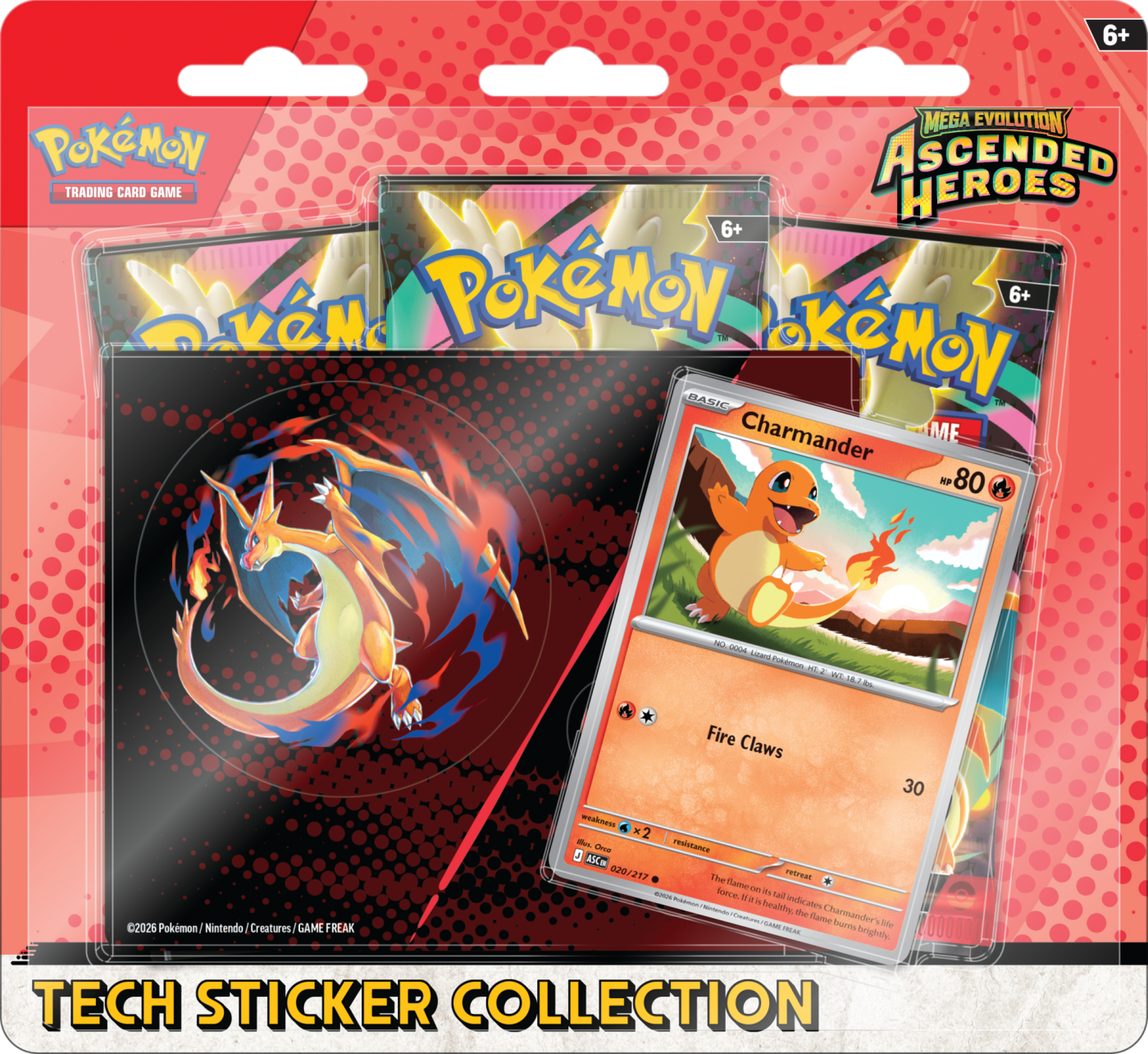 Pokemon TCG: ME2.5 Tech Sticker Coll. - Charmander