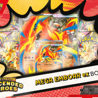 Pokemon TCG: ME2.5 Mega Emboar ex Box