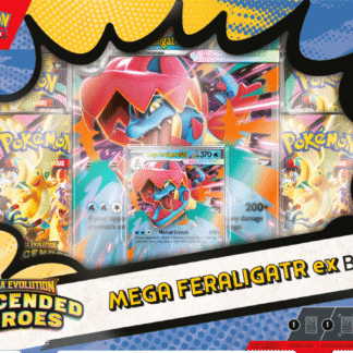 Pokemon TCG: ME2.5 Mega Feraligatr ex Box